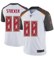 Youth Nike Tampa Bay Buccaneers #88 Luke Stocker Elite White NFL Jersey