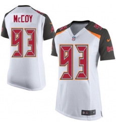 Women's Nike Tampa Bay Buccaneers #93 Gerald McCoy Game White NFL Jersey