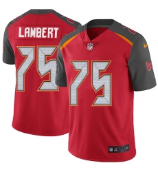 Youth Nike Tampa Bay Buccaneers #75 Davonte Lambert Elite Red Team Color NFL Jersey