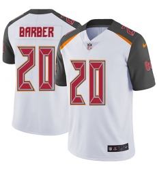 Youth Nike Tampa Bay Buccaneers #20 Ronde Barber Elite White NFL Jersey