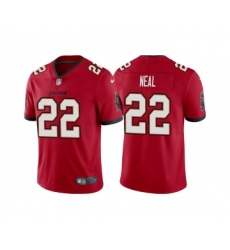 Men's Tampa Bay Buccaneers #22 Keanu Neal Red Vapor Untouchable Limited Stitched Jersey