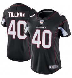 Women's Nike Arizona Cardinals #40 Pat Tillman Elite Black Alternate NFL Jersey