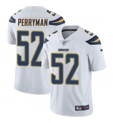 Youth Nike Los Angeles Chargers #52 Denzel Perryman White Vapor Untouchable Limited Player NFL Jersey