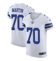 Men's Nike Dallas Cowboys #70 Zack Martin Elite White NFL Jersey