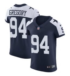 Men's Nike Dallas Cowboys #94 Randy Gregory Navy Blue Throwback Alternate Vapor Untouchable Elite Player NFL Jersey