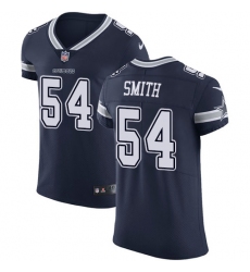Men's Nike Dallas Cowboys #54 Jaylon Smith Navy Blue Team Color Vapor Untouchable Elite Player NFL Jersey
