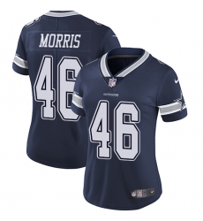 Women's Nike Dallas Cowboys #46 Alfred Morris Elite Navy Blue Team Color NFL Jersey