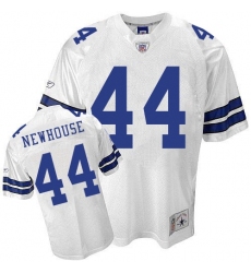Reebok Dallas Cowboys #44 Robert Newhouse Authentic White Legend Throwback NFL Jersey