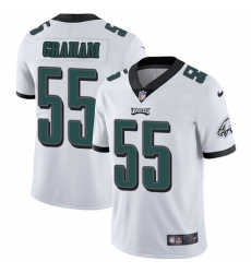 Youth Nike Philadelphia Eagles #55 Brandon Graham White Vapor Untouchable Limited Player NFL Jersey