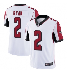Youth Nike Atlanta Falcons #2 Matt Ryan Elite White NFL Jersey