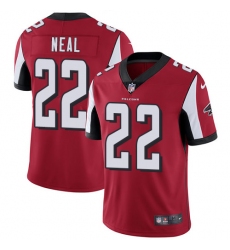 Youth Nike Atlanta Falcons #22 Keanu Neal Elite Red Team Color NFL Jersey