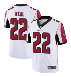 Youth Nike Atlanta Falcons #22 Keanu Neal Elite White NFL Jersey