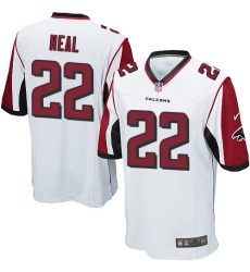 Youth Nike Atlanta Falcons #22 Keanu Neal Game White NFL Jersey