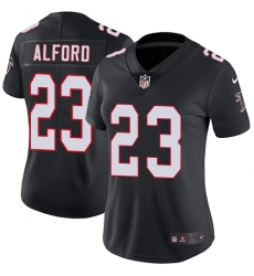 Women's Nike Atlanta Falcons #23 Robert Alford Elite Black Alternate NFL Jersey