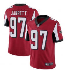 Men's Nike Atlanta Falcons #97 Grady Jarrett Red Team Color Vapor Untouchable Limited Player NFL Jersey