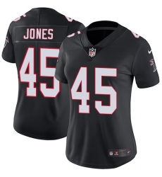 Women's Nike Atlanta Falcons #45 Deion Jones Elite Black Alternate NFL Jersey