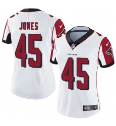 Women's Nike Atlanta Falcons #45 Deion Jones Elite White NFL Jersey