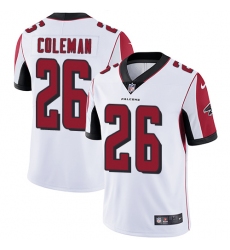 Youth Nike Atlanta Falcons #26 Tevin Coleman Elite White NFL Jersey
