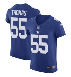 Men's Nike New York Giants #55 J.T. Thomas Elite Royal Blue Team Color NFL Jersey