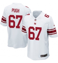 Men's Nike New York Giants #67 Justin Pugh Game White NFL Jersey