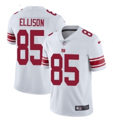 Men's Nike New York Giants #85 Rhett Ellison White Vapor Untouchable Limited Player NFL Jersey