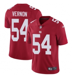 Youth Nike New York Giants #54 Olivier Vernon Elite Red Alternate NFL Jersey