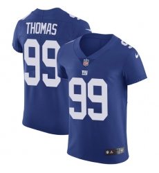 Men's Nike New York Giants #99 Robert Thomas Elite Royal Blue Team Color NFL Jersey