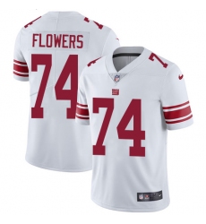 Youth Nike New York Giants #74 Ereck Flowers White Vapor Untouchable Limited Player NFL Jersey