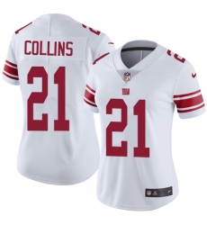 Women's Nike New York Giants #21 Landon Collins Elite White NFL Jersey