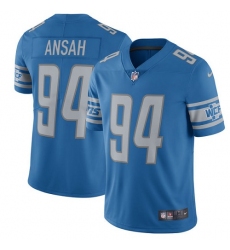 Youth Nike Detroit Lions #94 Ziggy Ansah Elite Light Blue Team Color NFL Jersey