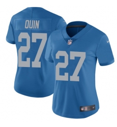 Women's Nike Detroit Lions #27 Glover Quin Elite Blue Alternate NFL Jersey