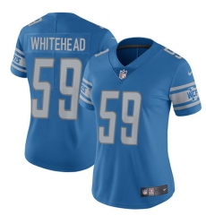 Women's Nike Detroit Lions #59 Tahir Whitehead Limited Light Blue Team Color Vapor Untouchable NFL Jersey