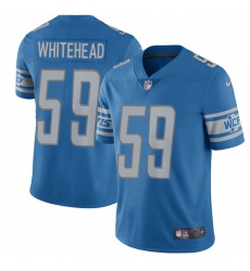 Youth Nike Detroit Lions #59 Tahir Whitehead Elite Light Blue Team Color NFL Jersey