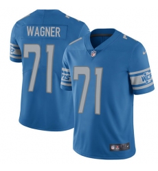 Youth Nike Detroit Lions #71 Ricky Wagner Limited Light Blue Team Color Vapor Untouchable NFL Jersey