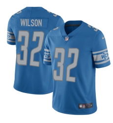 Youth Nike Detroit Lions #32 Tavon Wilson Elite Light Blue Team Color NFL Jersey