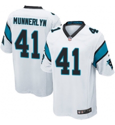 Men's Nike Carolina Panthers #41 Captain Munnerlyn Game White NFL Jersey