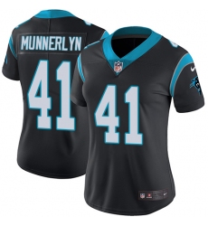 Women's Nike Carolina Panthers #41 Captain Munnerlyn Elite Black Team Color NFL Jersey