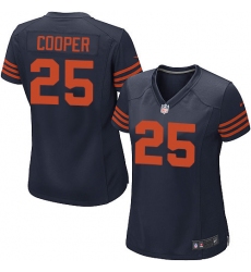 Women's Nike Chicago Bears #25 Marcus Cooper Game Navy Blue Alternate NFL Jersey