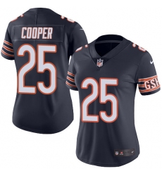 Women's Nike Chicago Bears #25 Marcus Cooper Navy Blue Team Color Vapor Untouchable Limited Player NFL Jersey