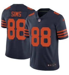 Youth Nike Chicago Bears #88 Dion Sims Elite Navy Blue Alternate NFL Jersey