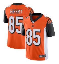 Youth Nike Cincinnati Bengals #85 Tyler Eifert Elite Orange Alternate NFL Jersey