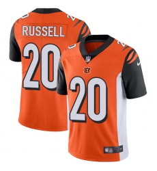 Youth Nike Cincinnati Bengals #20 KeiVarae Russell Elite Orange Alternate NFL Jersey