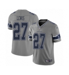 Men's Dallas Cowboys #27 Jourdan Lewis Limited Gray Inverted Legend Football Jersey