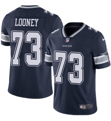 Youth Nike Dallas Cowboys #73 Joe Looney Navy Blue Team Color Vapor Untouchable Limited Player NFL Jersey