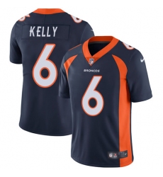 Youth Nike Denver Broncos #6 Chad Kelly Elite Navy Blue Alternate NFL Jersey