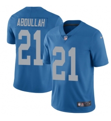 Youth Nike Detroit Lions #21 Ameer Abdullah Elite Blue Alternate NFL Jersey