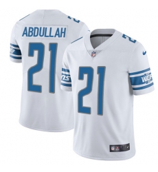 Youth Nike Detroit Lions #21 Ameer Abdullah Elite White NFL Jersey