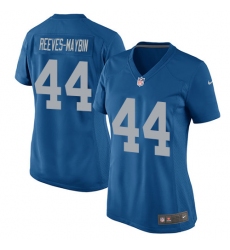 Women's Nike Detroit Lions #8 Dan Orlovsky Game Blue Alternate NFL Jersey