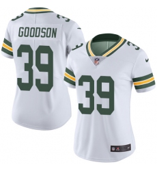 Women's Nike Green Bay Packers #39 Demetri Goodson Elite White NFL Jersey