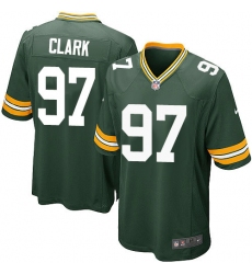 Men's Nike Green Bay Packers #97 Kenny Clark Game Green Team Color NFL Jersey